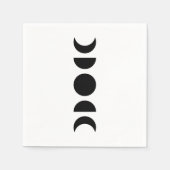 Celestial Moon Phases Serviette (Vorderseite)