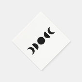 Celestial Moon Phases Serviette (Ecke)