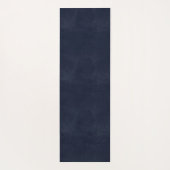 Celestial Moon Phases Stars Gold Monogram Yoga Mat Yogamatte (Rückseite)