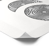 Celestial Moon Phases Triptych Poster | Abstract  (Ecke)