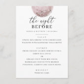 Celestial Moon | Probe Abendessen vor dem Abend Menükarte (Vorderseite)