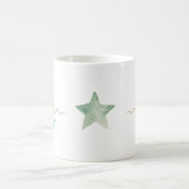 Celestial Moon Star Classic Keramik Tasse (Mittel)