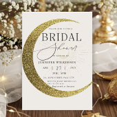 Celestial Moon Starry Night Mystical Brautparty Einladung