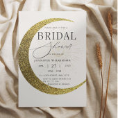 Celestial Moon Starry Night Mystical Brautparty Einladung