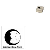 Celestial Moon Stars Astrologie Gummistempel (Stempel)