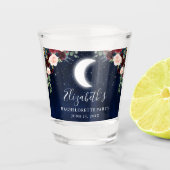Celestial Moon Stars Junggeselinnen-Abschied Schnapsglas (Vorderseite)