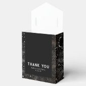 Celestial Moon Stars Mystical Wedding Vielen Dank Geschenkschachtel (Geöffnet)