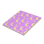 Celestial Moon Stars Pattern Fliese (Seite)