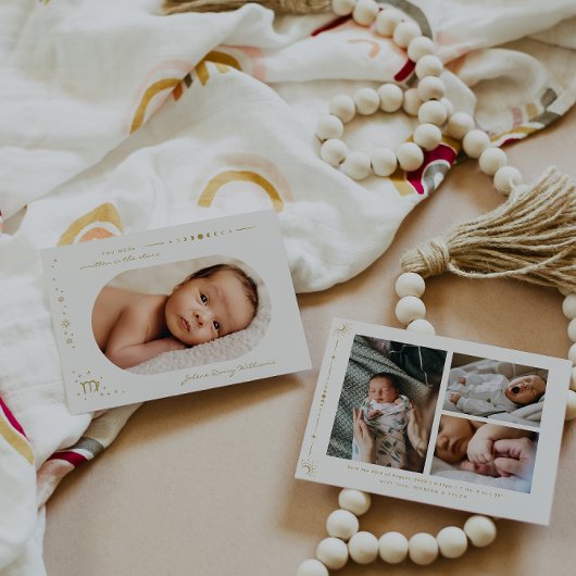 Celestial Moon & Stars Zodiac | Virgo