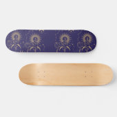 Celestial Moon & Sun Theme  Skateboard (Horizontal)