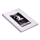 Celestial Moon Tarot Card Notizblock (Rechte Seite)