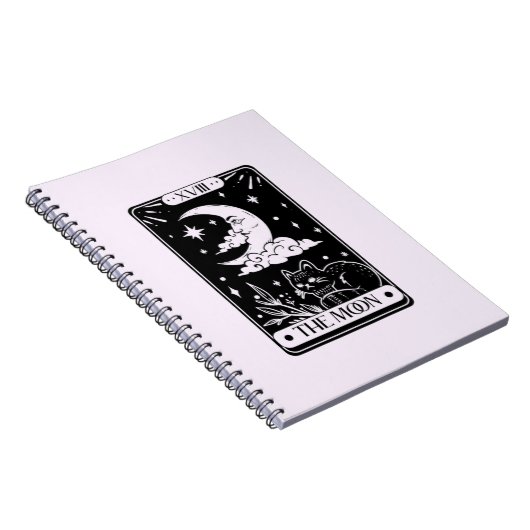 Celestial Moon Tarot Card Notizblock (Rechte Seite)