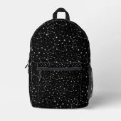 Celestial Moon Theme Bedruckter Rucksack (Vorderseite)