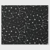 Celestial Moon Theme Geschenkpapier (Flach)