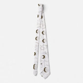 Celestial Moon Theme Krawatte (Rückseite)