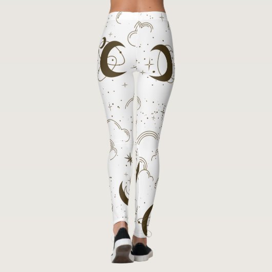 Celestial Moon Theme Leggings (Rückseite)