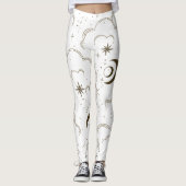 Celestial Moon Theme Leggings (Vorderseite)
