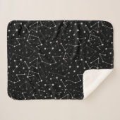 Celestial Moon Theme Sherpadecke (Vorderseite (Horizontal))