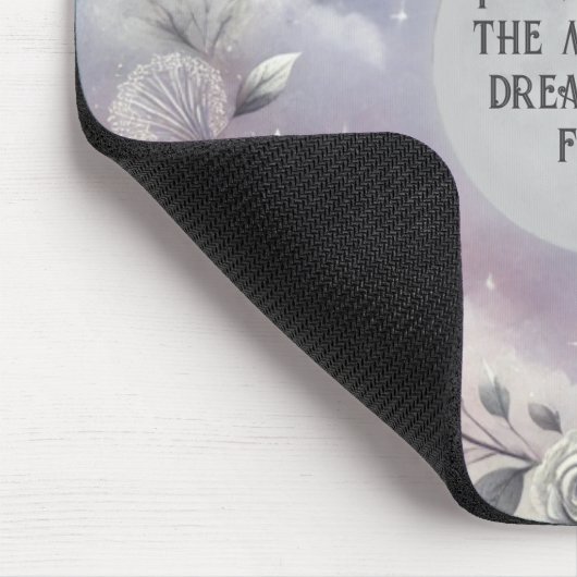 Celestial Moon Zitat Mousepad (Ecke)