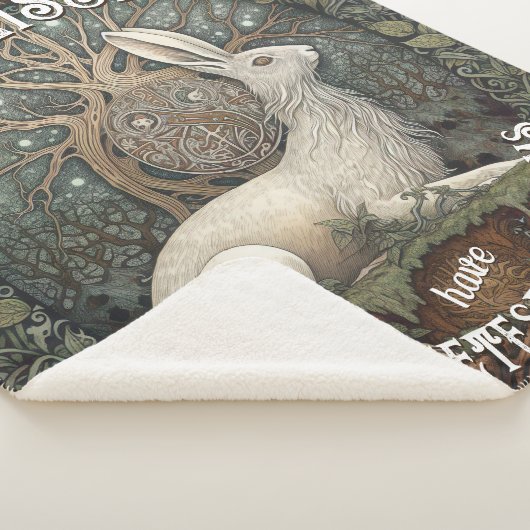 Celestial Moonlight and Celtic Hare Nature Lovers Sherpadecke (3/4)