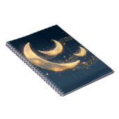 Celestial Moonlight Melody-Notebook Notizblock (Rechte Seite)