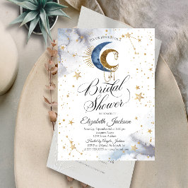 Celestial Moons, Stars Bridal Dusche Einladung