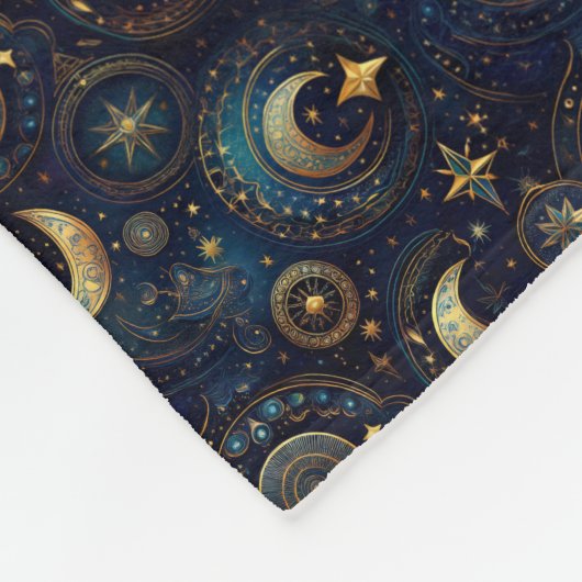 Celestial Mosaic Fleecedecke (Ecke)