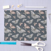 Celestial Moth Butterfly Pattern Seidenpapier (Handwerk)