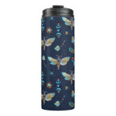Celestial Moth Butterfly Pattern Thermosbecher (Vorderseite)