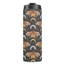Celestial Moth Butterfly Pattern Thermosbecher