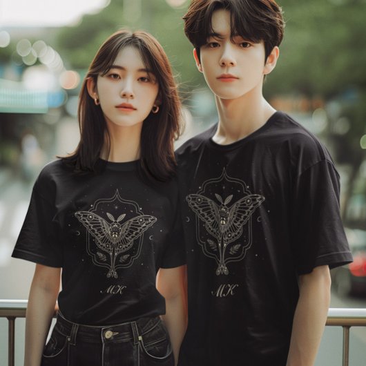 Celestial Moth Butterfly T - Shirt