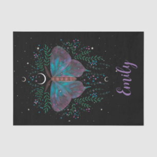 Celestial Moth Personalisiert Seidenpapier