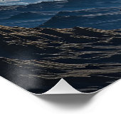 Celestial Mountain Reverie Poster (Ecke)