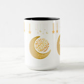 Celestial Mug – Gold Crescent Moons & Stars for Dr Tasse (Zentrum)