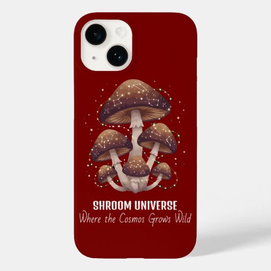 Celestial Mushroom Constellation Universe Case-Mate iPhone Hülle (Rückseite)
