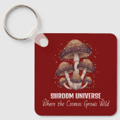 Celestial Mushroom Constellation Universe Schlüsselanhänger (Vorderseite)
