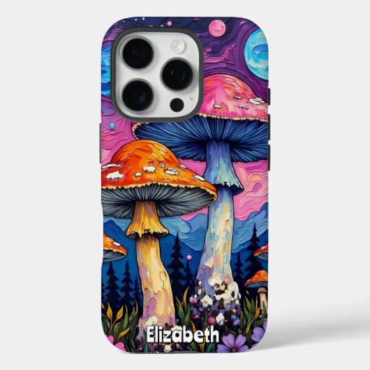 Celestial Mushroom Grove Case-Mate iPhone Hülle (Rückseite)