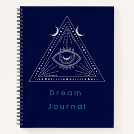 Celestial Mystic Eye Dream Journal Notizblock