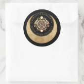 Celestial Mystic Moon Jewelier Designer Sticker (Tasche)