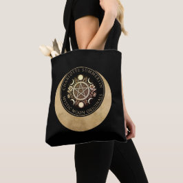 Celestial Mystic Moon Jewelier Designer Tasche