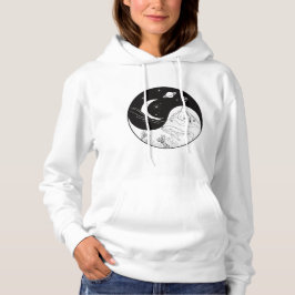 Celestial Mystic Yin Yang Bedeutung Liebe Hoodie