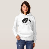 Celestial Mystic Yin Yang Bedeutung Liebe   Hoodie (Vorne ganz)