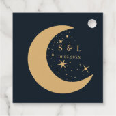 Celestial Mystical Elements Starsign Envelope Geschenkanhänger (Rückseite)