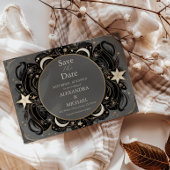 Celestial Mystical Moon Starry Night Boho Wedding Save The Date