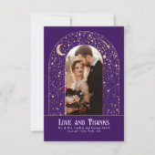 Celestial & Mystical Starry Night Danke Foto (Vorderseite)