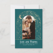 Celestial & Mystical Starry Night Danke Foto (Vorderseite)