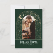 Celestial & Mystical Starry Night Danke Foto (Vorderseite)