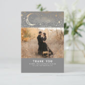 Celestial & Mystical Starry Night Danke Foto (Stehend Vorderseite)