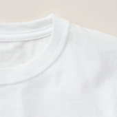 Celestial Mystical Sun Moon Gothic Boho Bohemisch T-Shirt (Detail - Hals (Weiß))