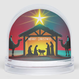 Celestial Nativity – Emmanuel Has Come Isaiah 9:6. Schneekugeln